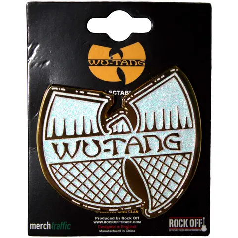 Wu-Tang Clan – Odznak White & Gold Logo