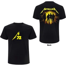 Metallica, Tričko 72 Seasons Strobes Photo, Unisex, Čierna