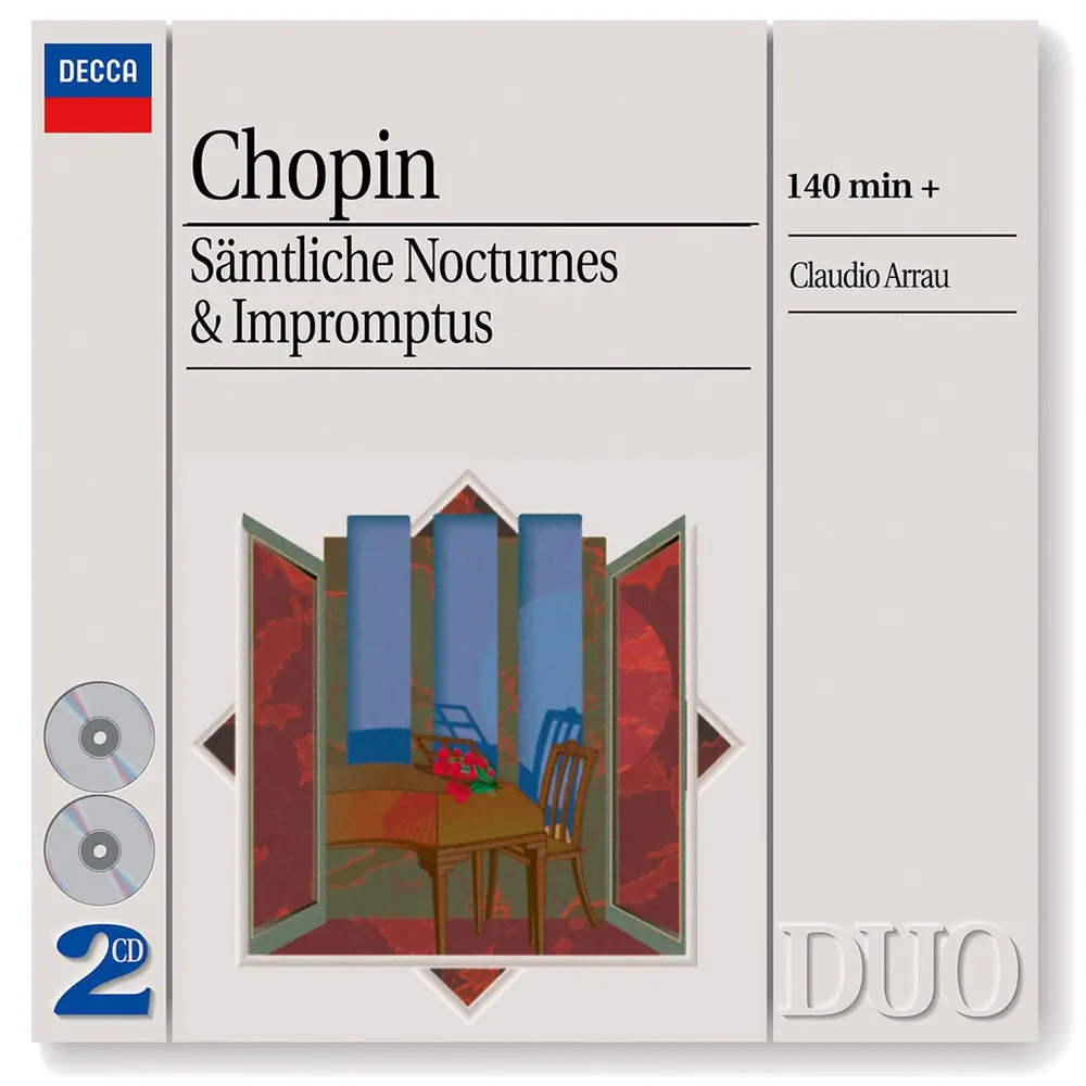 Claudio Arrau – NOKTURNA/IMPROMPTUS (CD)