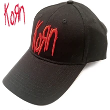 Korn, Šiltovka Logo, Unisex, Čierna