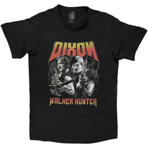 The Walking Dead – Tričko Walker Hunter (Čierna), Unisex, Čierna