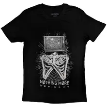 Nothing More, Tričko Not Machines, Unisex, Čierna