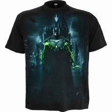 Unisex T-Shirt: Batman Injustice 2 (Black) (Back Print) thumbnail