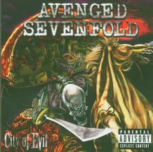 Avenged Sevenfold A7X, CD CITY OF EVIL
