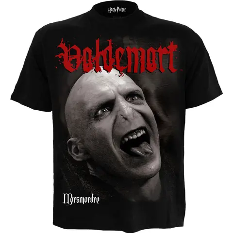 Harry Potter – Tričko Morsmordre (Čierna), Unisex, Čierna