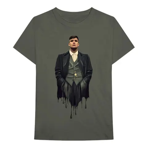 Thomas Shelby – Tričko Dripping Tommy (Zelená), Unisex, Zelená