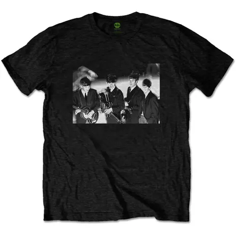 The Beatles – Tričko Smiles Photo (Čierna), Unisex, Čierna