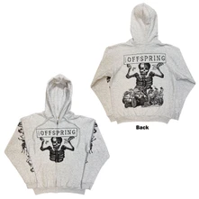 The Offspring, Mikina na zips Skeletons, Unisex, Čierna
