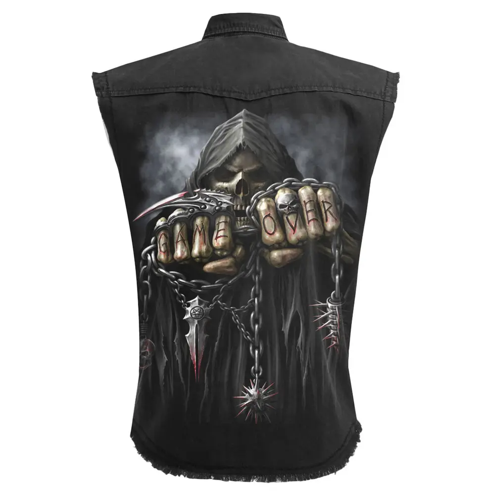 Spiral – Game Over (Noir, Worker Shirt) (Chemise)
