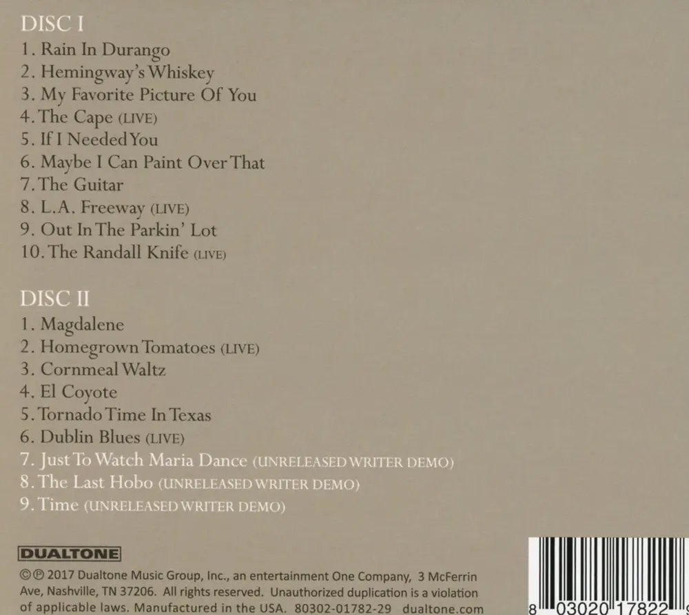 Guy Clark – BEST OF THE DUALTONE YEARS (CD)