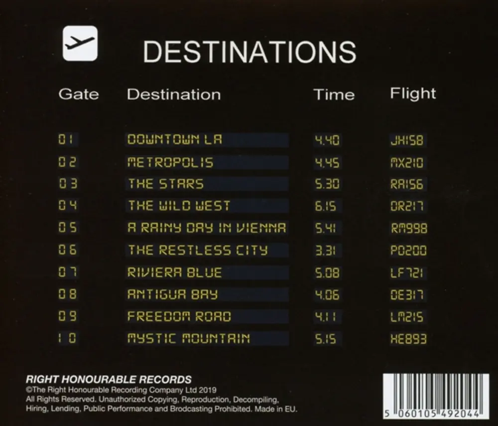 Darryl Way – DESTINATIONS (CD)