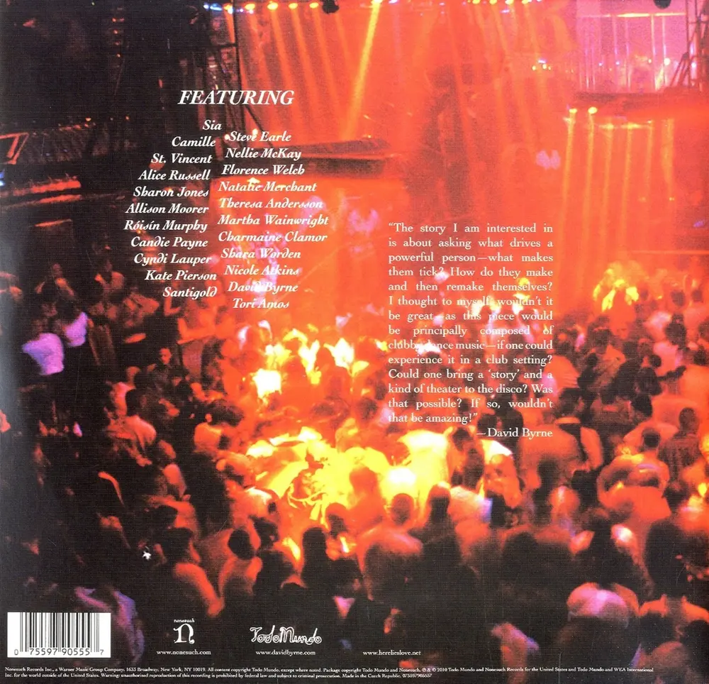 David Byrne & Fatboy Slim - Here Lies Love