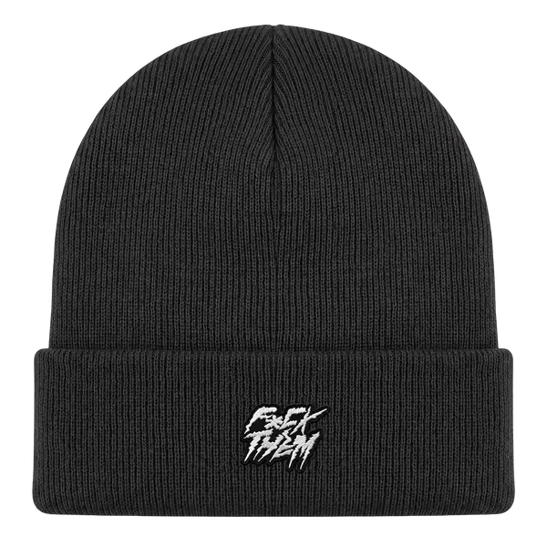 Accesories – Beanie Fckthem Patch Beanie, Unisex, Black