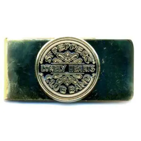 Money Clip: Sgt Pepper Gold Colour