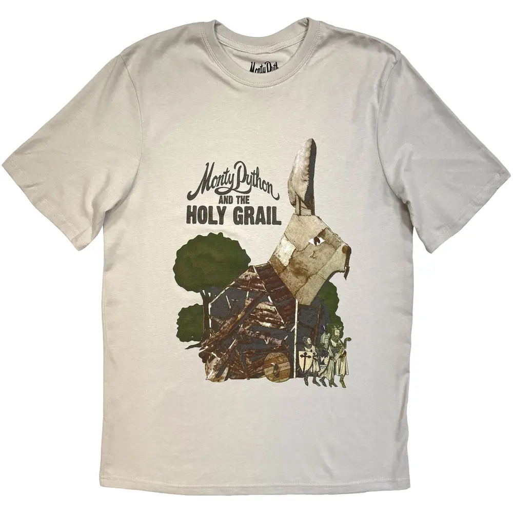 Unisex T-Shirt: Trojan Rabbit (Grey)