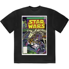 Star Wars – Flight Comic Cover (Noir) (T-shirt)