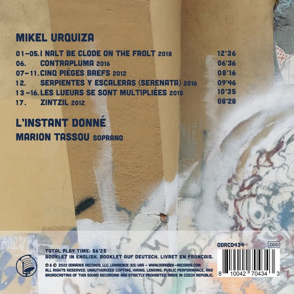 CHERCHE TITRE: MUSIC BY MIKEL URQUIZA