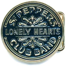 Pracka Belt Buckle: Sgt Pepper Drum (Gold)