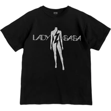 Lady Gaga, Tričko The Fame, Unisex, Čierna