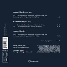 Ana de la Vega – HAYDN & STAMITZ: CONCERTOS FOR FLUTE, OBOE AND ORCHESTR (CD)