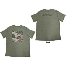 Fleetwood Mac, Tričko Kiln House Album Art, Unisex, Zelená