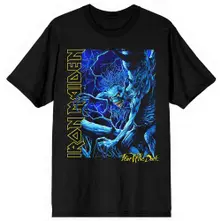Fear of the Dark Blue Tone Eddie Vertical Logo thumbnail