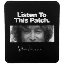 Nažehlovačka Printed Patch: Listen