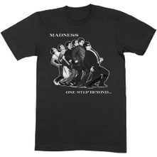 MADNESS, Tričko One Step Beyond, Unisex, Čierna
