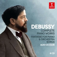 Aldo Ciccolini, CD DEBUSSY: COMPLETE PIANO WORKS/FANTAISIE FOR PIANO & ORCHESTRA/SONGS