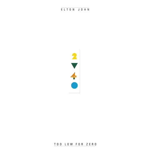 Elton John – Vinyl TOO LOW FOR ZERO
