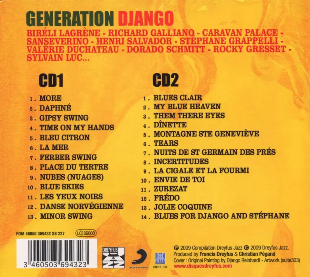 Biréli Lagrène – GENERATION DJANGO (CD)