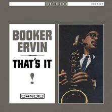 Booker Ervin, CD THAT'S IT!