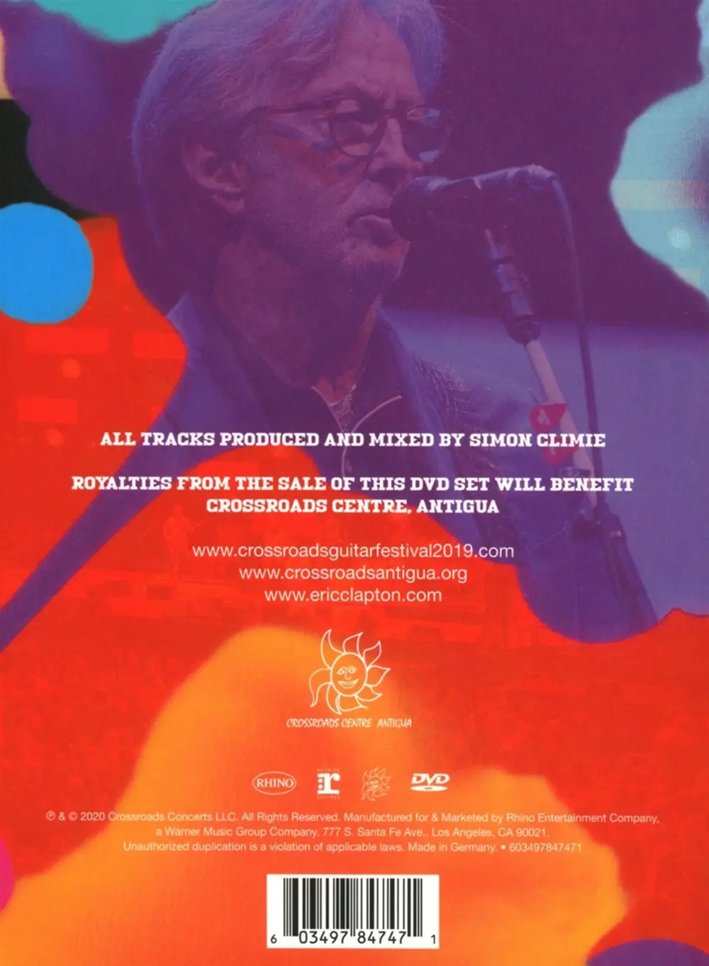 CLAPTON, ERIC - ERIC CLAPTON'S CROSSROADS (DVD)