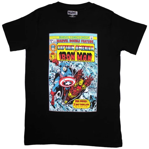 Captain America & Iron Man Comic Cover