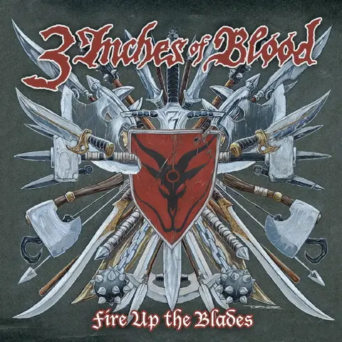 3 Inches of Blood – Vinyl FIRE UP THE BLADE