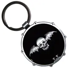 Avenged Sevenfold A7X, Kľúčenka Deathbat Drum Double-Sided