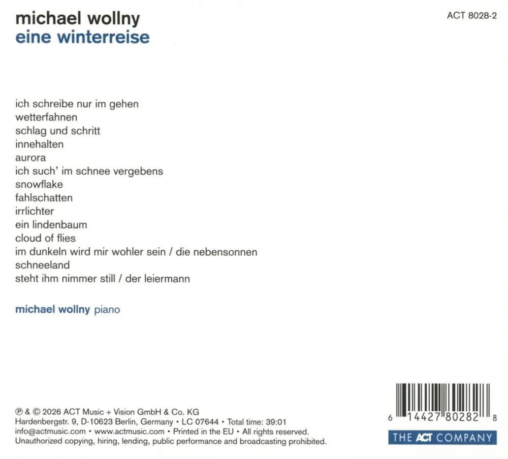 Michael Wollny Trio – EINE WINTERREISE (CD)