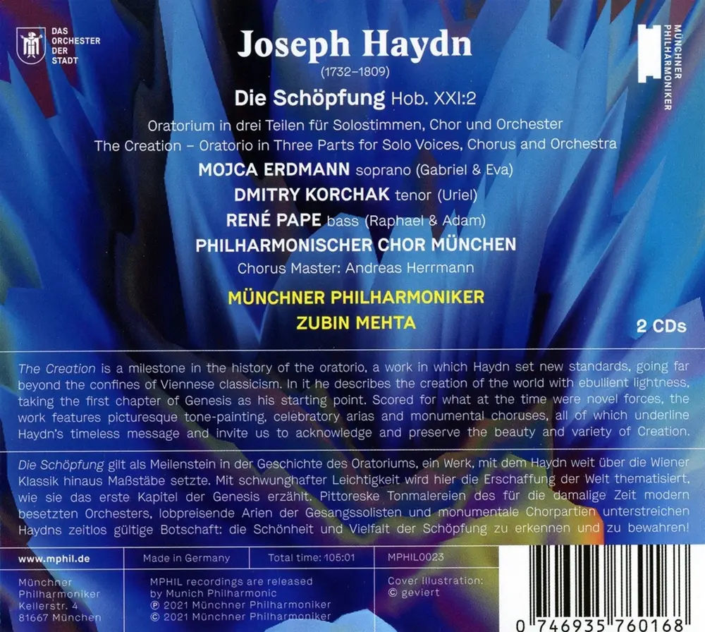 HAYDN: DIE SCHOPFUNG