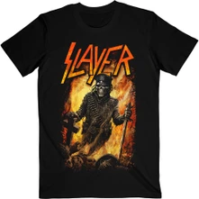Slayer, Tričko Aftermath, Unisex, Čierna