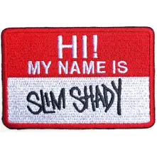 Slim Shady Name Badge thumbnail