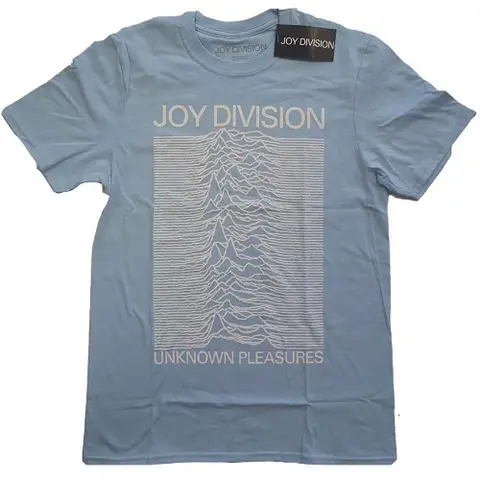 Unknown Pleasures White On Blue