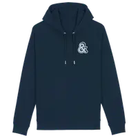Hoodies / Zippers – & fuzzy patch hoodie (Hoodie)