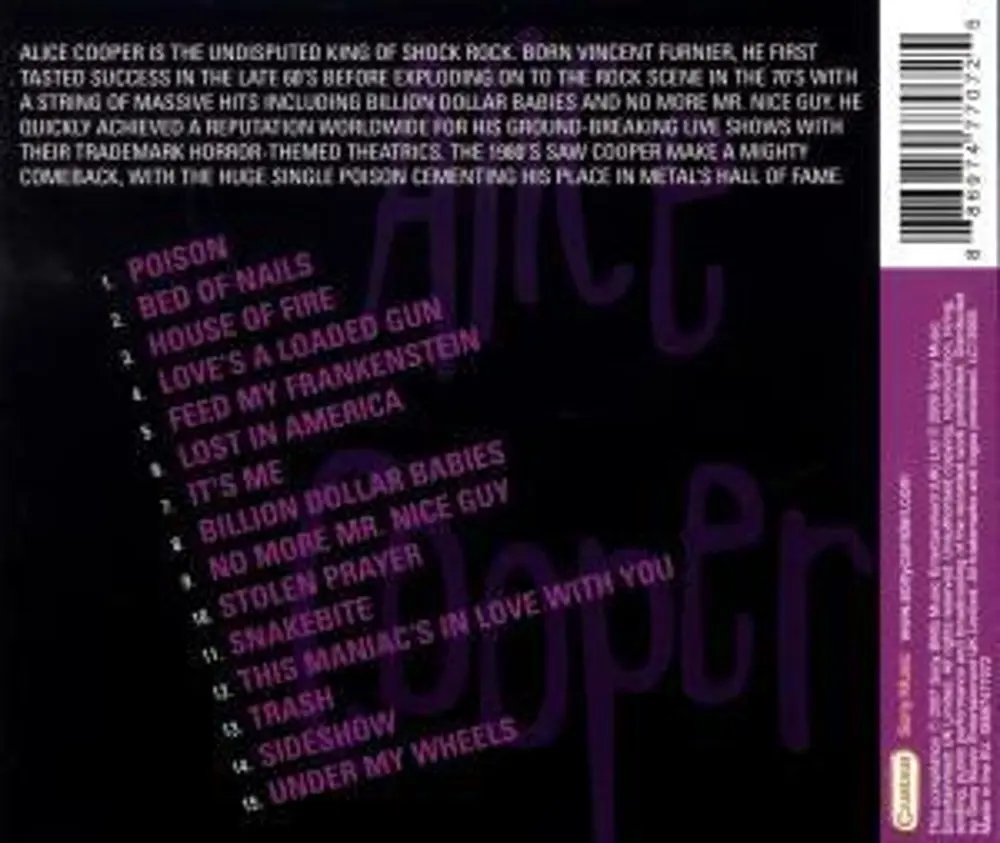 BEST OF ALICE COOPER