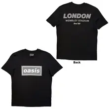 Unisex T-Shirt: London City Pop Up (Black) (Back Print & Ex-Tour)