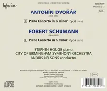 DVORAK & SCHUMANN: PIANO CONCERTOS thumbnail