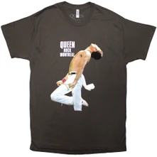 Queen, Tričko Rock Montreal, Unisex, Šedá
