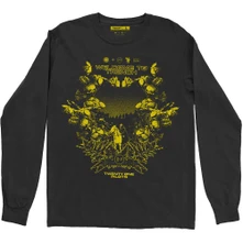 Twenty One Pilots, Tričko s dlhým rukávom Trench Scene, Unisex, Čierna