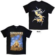 Tričko Unisex T-Shirt: Chaos AD (Black) (Back Print)