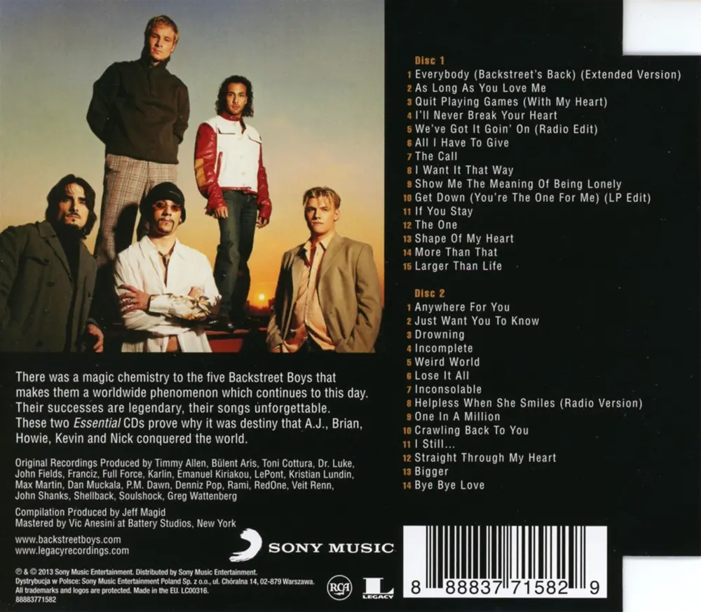 The Essential Backstreet Boys