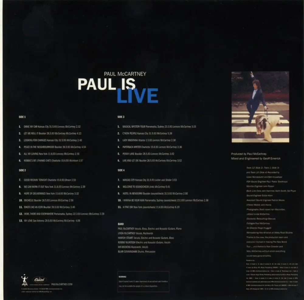 PAUL IS ALIVE/LTD